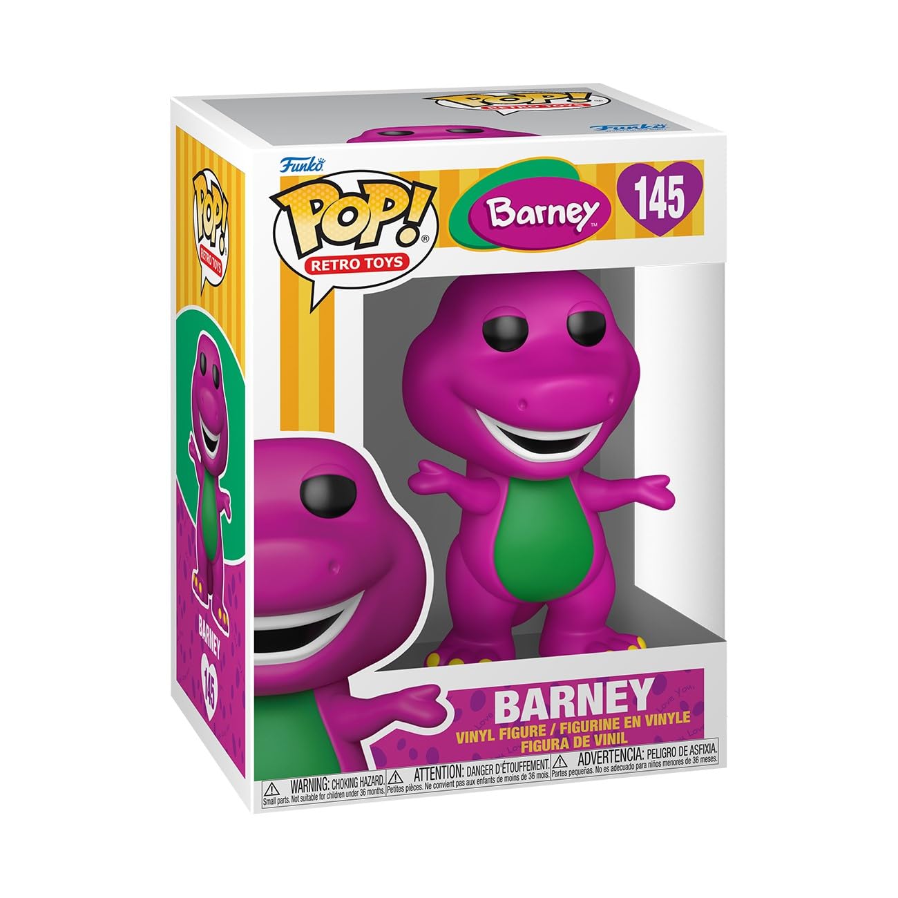 バーニー　ベイビーポップ　フィギュア Funko Pop! Collectible Toy Figure - Dizzy Marble 71 : Amazon